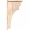 Ekena Millwork Yorktown Smooth Corbel w/Backplate, Douglas Fir, 5 1/2"W x 14"D x 26"H COR06X14X26YOR01SDF - alternate 4